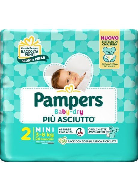 PAMPERS BD DOWNCOUNT MINI 24PZ