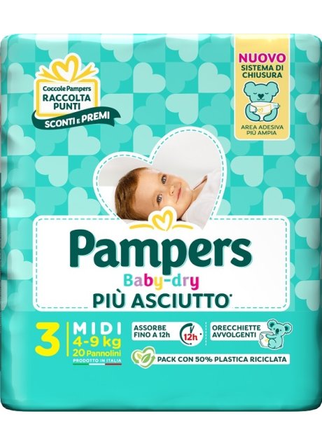 PAMPERS BD DOWNCOUNT MIDI 20PZ