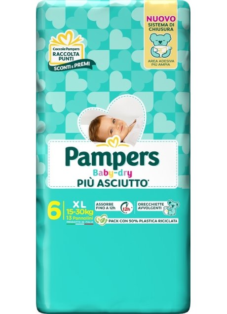 PAMPERS BD DOWNCOUNT XL 13PZ