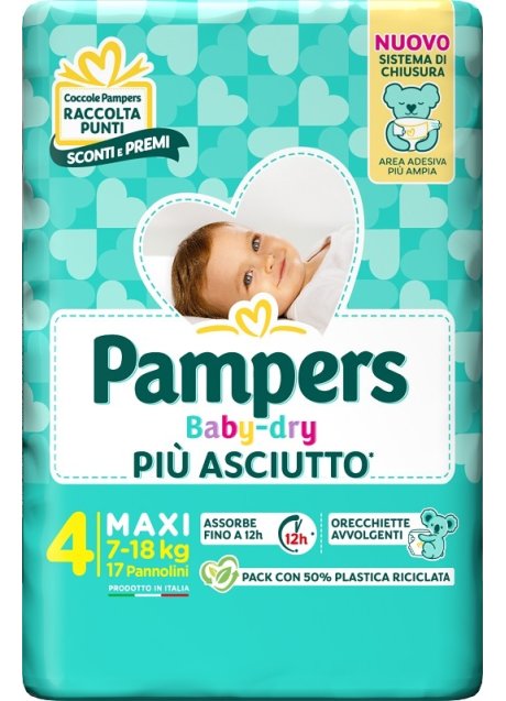 PAMPERS BD DOWNCOUNT MAXI 17PZ