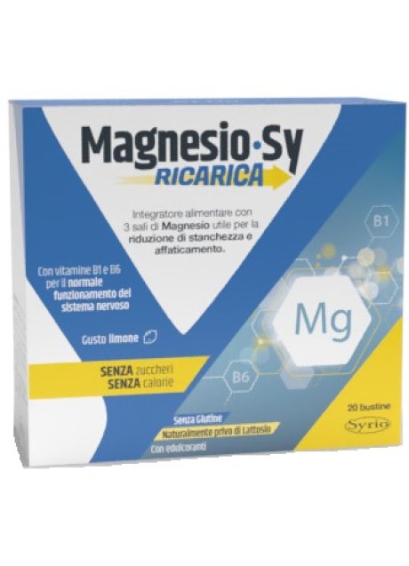 MAGNESIO SY RICARICA 20BUST