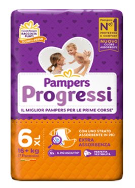 PAMPERS PROG XL 17PZ