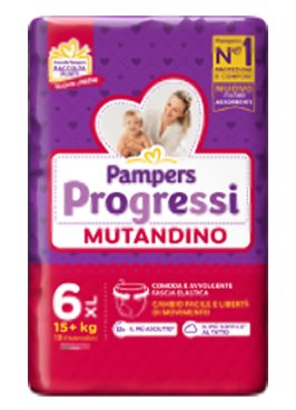 PAMPERS PROG MUT XL CP15PZ