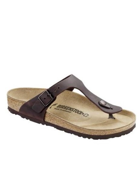 BIRKENSTOCK GIZEH HABANA OILED LEATHER 38