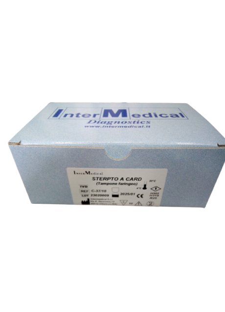 TEST STREPTO A INTERMEDICAL 10PZ