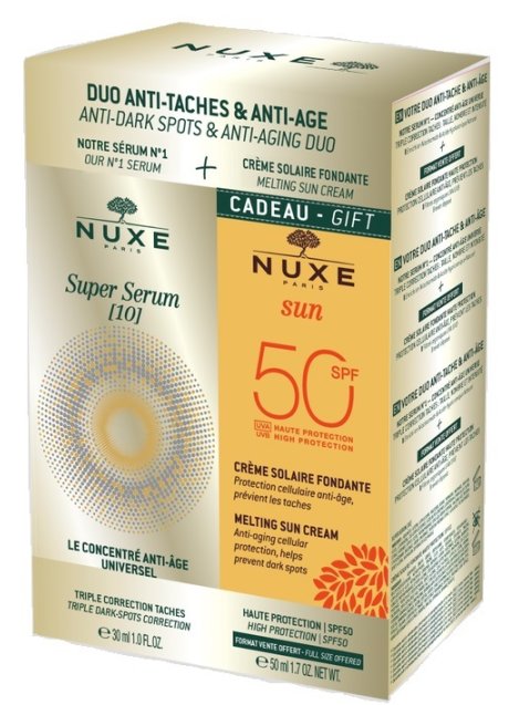 NUXE KIT SUPER SERUM 30 ML + SUN CREMA VISO SPF 50 50 ML