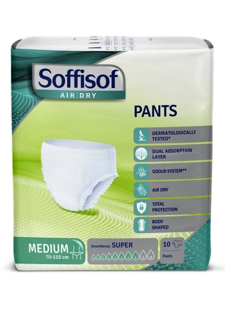 SOFFISOF AIR DRY PANTS SUP M