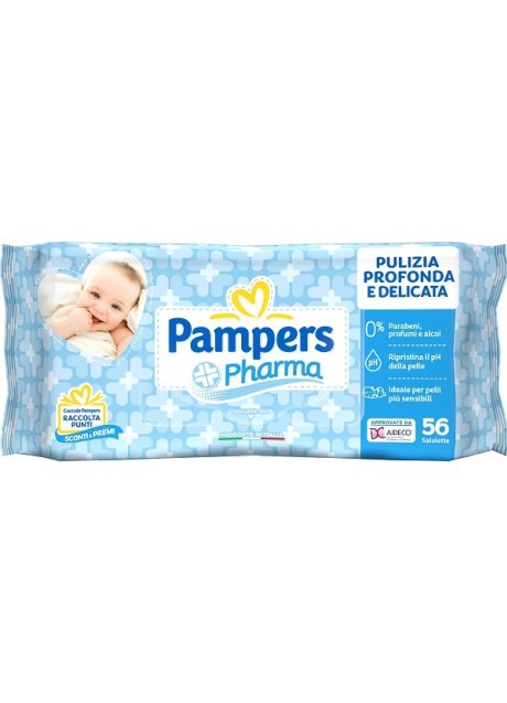 PAMPERS PHARMA SALVIETTE 56PZ