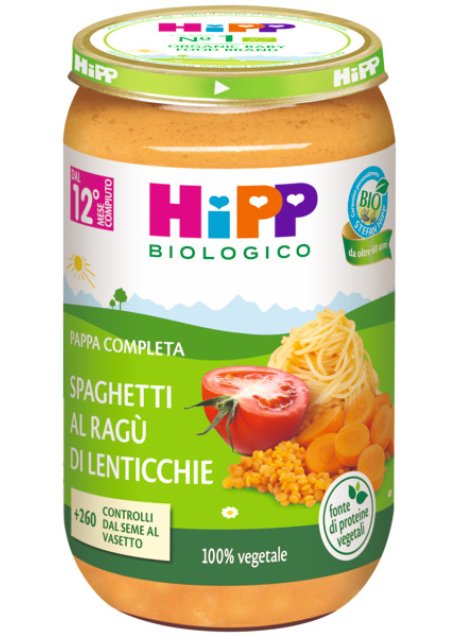 HIPP SPAGHETTI RAGU' LENTICCH