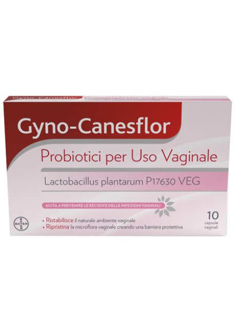 GYNO-CANESFLOR 10CPS VAGINALI