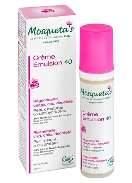 MOSQUETAS CREMA EMULSION 40