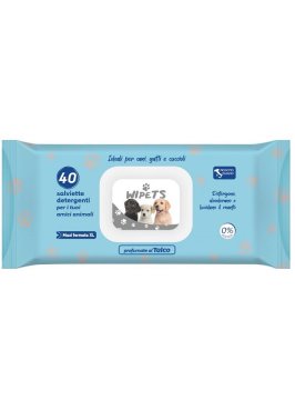 SALVIETTINE PETS TALCO 40 PZ