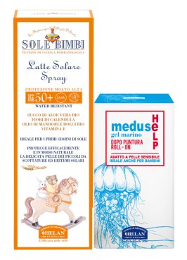 SOLE BIMBI LATTE SOL 50+ +GEL