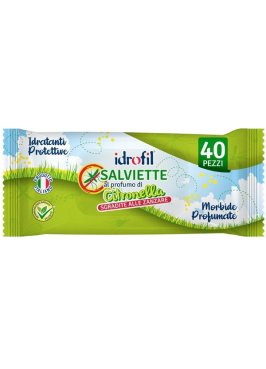SALVIETTE CITRONELLA 40 PZ
