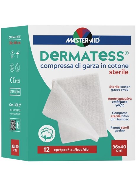 DERMATESS COT GARZA 36X40 12PZ