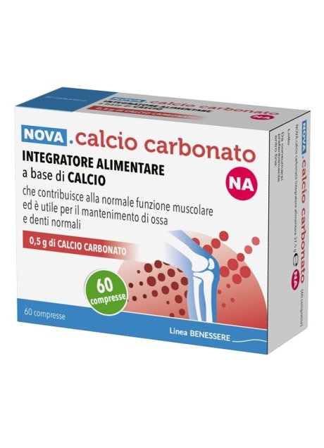 NOVA CALCIO CARB NA0,5G 60CPR