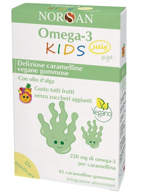 NORSAN OMEGA 3 KIDS JEL45CARAM