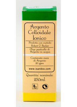 ARGENTO COLLOIDALE IONICO 20 PPM 250 ML