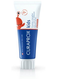 CURAPROX KIDS TOOTHPASTE STRAWBERRY FLAVOR 0 PPM 60 ML