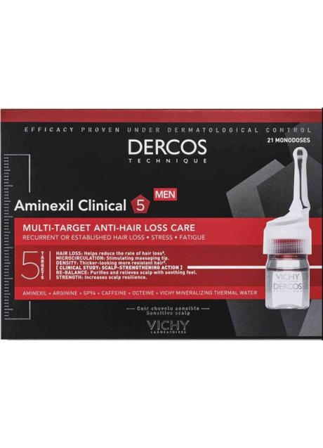 DERCOS AMINEXIL UOMO 12F 6ML