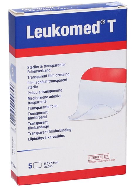 LEUKOMED T MEDICAZIONE TRASPARENTE 7,2X5 CM