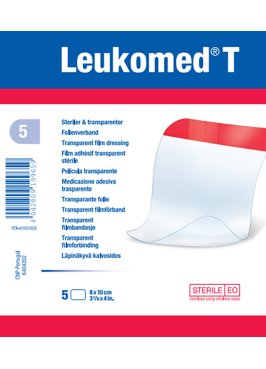 LEUKOMED T MED STER 8X10CM