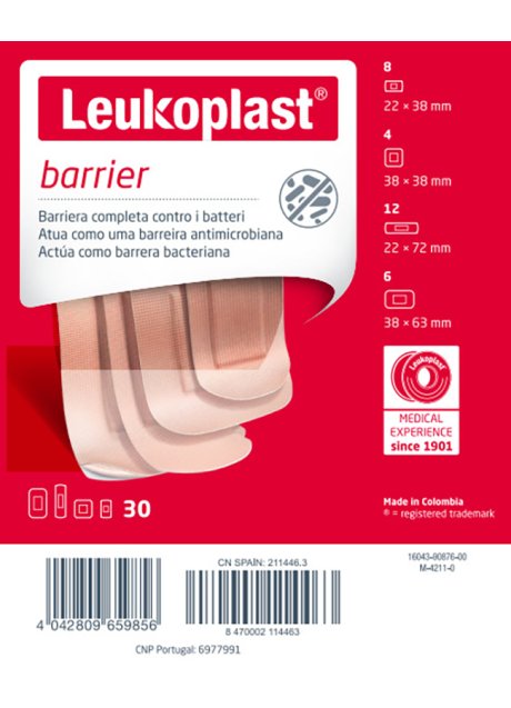 LEUKOPLAST BARRIER 30PZ ASSORT