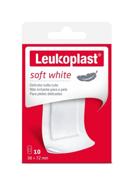 LEUKOPLAST SOFT WHITE72X38 10P