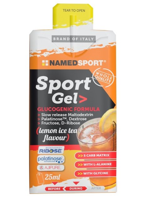 SPORT GEL LEMON ICE TEA 25ML