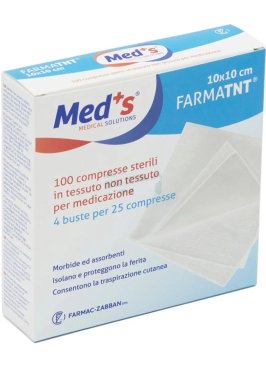 MEDS TNT GARZA 10X10CM 100PZ