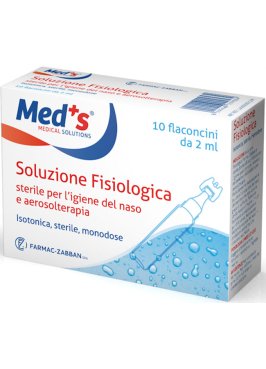 MEDS SOLUZIONE FISIOL 10F 2ML