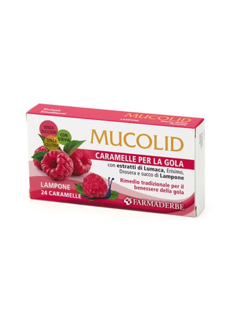 MUCOLID LUMACA & LAMPONE 24CARAM