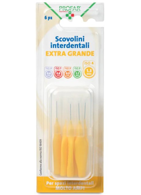 PROFAR SCOV.4 GIALLO 1,3 6PZ