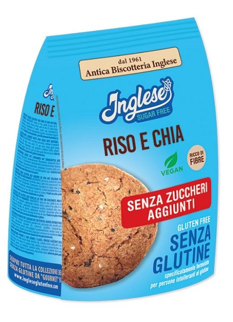 INGLESE BISCOTTI RISO CHIA S/Z