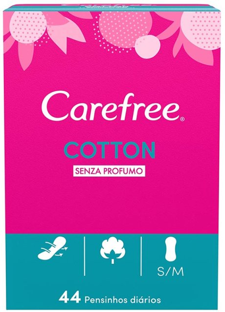 CAREFREE COTTON SALVASLIP 44PZ