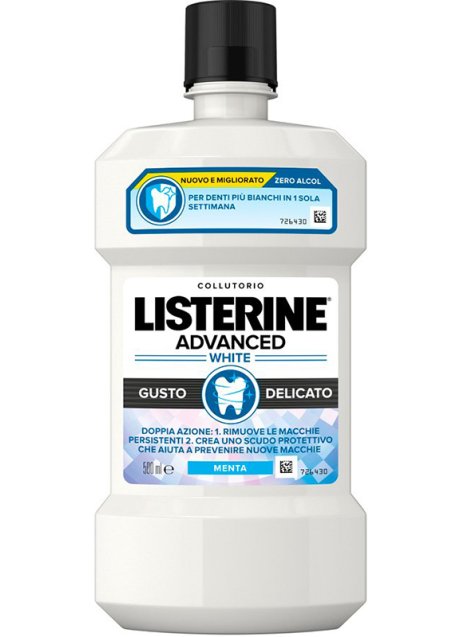 LISTERINE ADVANCED WHITE 500ML