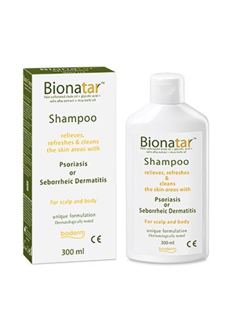 BIONATAR SHAMPOO INDICATO IN PRESENZA DI SINTOMI DI PSORIASIE DERMATITE SEBORROICA 200 ML