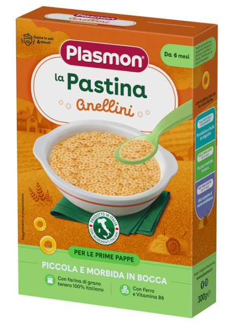 PLASMON PASTA ANELLINI 300G