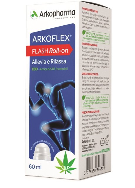 ARKOFLEX FLASH ROLL ON 60ML