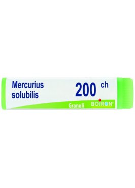 MERCURIUS SOLUBILIS 200 CH GLOBULI