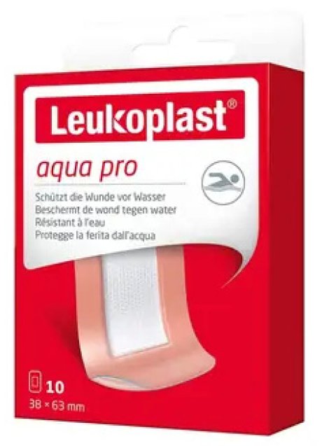 LEUKOPLAST AQUAPRO 63X38 10PZ