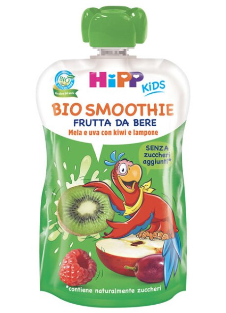 HIPP BIO SMOOTHIES MELA/UVA/KI