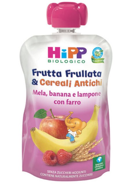 HIPP FRUTTA FRULL&CER MELA BAN