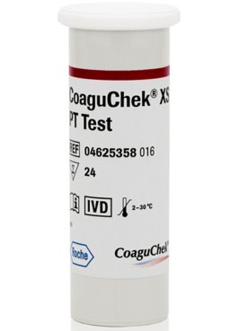 COAGUCHEK XS PT TEST 24STR