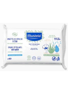 MUSTELA SALV ACQ COT BIO 60PZ