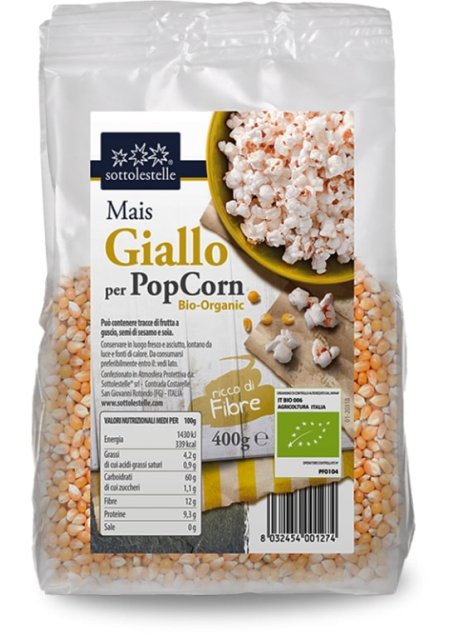 MAIS GIALLO POP CORN 400G