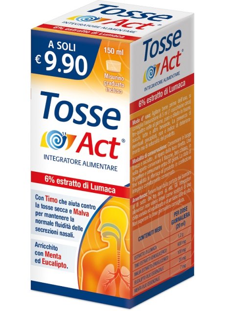 TOSSE ACT SCIROPPO 150ML