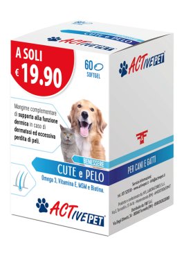 ACTIVE PET CUTE E PELO 60PRL