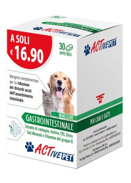 ACTIVE PET GASTROINTEST 30CPR