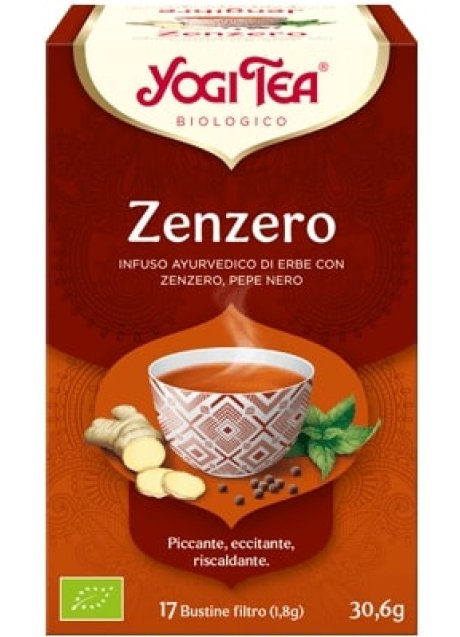 YOGI TEA ZENZERO BIO 17FILTRI